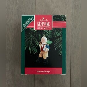 Honest George Hallmark Keepsake Ornament - 1992